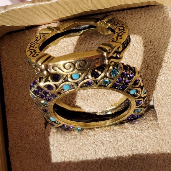 UNIQUE HEIDI DAUS SET OF RINGS**DISCOUNTED SHIPPING** - Picture 2 of 6